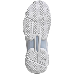 adidas Courtjam Control 3 Tennisschuhe Damen KI0791 - cloud white/crystal white/silver met. 38
