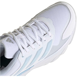 adidas Courtjam Control 3 Tennisschuhe Damen KI0791 - cloud white/crystal white/silver met. 38