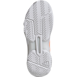 adidas Courtjam Control 3 Tennisschuhe Damen JR1788 - cloud white/beam orange/crystal white 36 2/3