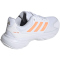 adidas Courtjam Control 3 Tennisschuhe Damen JR1788 - cloud white/beam orange/crystal white 36 2/3