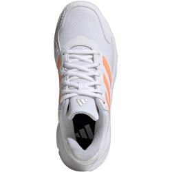adidas Courtjam Control 3 Tennisschuhe Damen JR1788 - cloud white/beam orange/crystal white 39 1/3