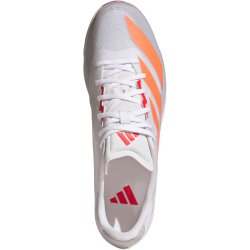 adidas adizero Distancestar Laufschuhe Herren JQ0627 - cloud white/lucid orange/lucid red 46