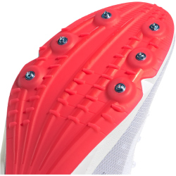 adidas adizero Distancestar Laufschuhe Herren JQ0627 - cloud white/lucid orange/lucid red 46