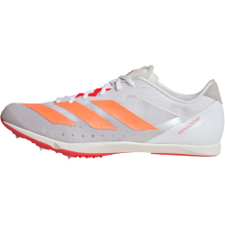 adidas adizero Distancestar Laufschuhe Herren JQ0627 - cloud white/lucid orange/lucid red 46