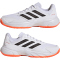 adidas Courtjam Control 3 Clay Tennisschuhe Herren JR1751 - cloud white/core black/lucid orange 39 1/3
