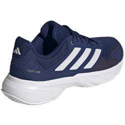 adidas Courtjam Control 3 Tennisschuhe Herren JR1750 - dark blue/zero met./cloud white 42