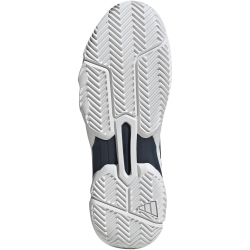 adidas Courtjam Control 3 Tennisschuhe Herren JR1749 - cloud white/dark blue/cyber met. 41 1/3