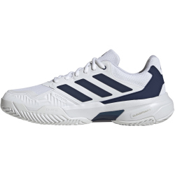 adidas Courtjam Control 3 Tennisschuhe Herren JR1749 - cloud white/dark blue/cyber met. 41 1/3