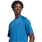 adidas Tech Essentials Workout Trainingsshirt Herren KQ7498 - dusky petrol/dusky petrol S