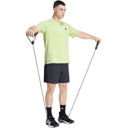 adidas Tech Essentials Workout Trainingsshirt Herren KQ7497 - semi solar yellow/white XXL