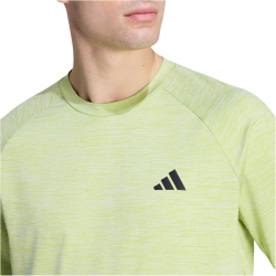 adidas Tech Essentials Workout Trainingsshirt Herren KQ7497 - semi solar yellow/white XXL