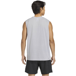 adidas Workout Essentials Feelready Tanktop Herren KD5427 - halo silver M
