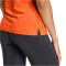 adidas Workout Essentials V-Neck Trainingsshirt Damen KF6177 - pure orange XS