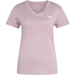 adidas Workout Essentials V-Neck Trainingsshirt Damen KC0401 - preloved fig XS