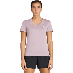 adidas Workout Essentials V-Neck Trainingsshirt Damen KC0401 - preloved fig XS
