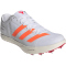adidas Adizero Weitsprungschuhe Herren JQ0807 - cloud white/lucid orange/lucid red 40 2/3
