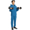 adidas Designed for Trainings-Hoodie Herren KE3541 - dusky petrol M