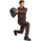 adidas Designed for Trainings-Hoodie Herren KA7237 - aurora coffee M