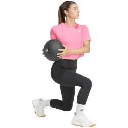 adidas Train Essentials Boxy Workout Trainingsshirt Damen KB7910 - lucid pink XL
