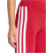 adidas Optime Essentials 3-Streifen 7/8-Leggings Damen KF8557 - active maroon/white XS