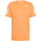 adidas Club Climacool 3-Streifen Tennisshirt Herren KG0242 - pure orange S
