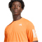 adidas Club Climacool 3-Streifen Tennisshirt Herren KG0242 - pure orange S