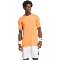 adidas Club Climacool 3-Streifen Tennisshirt Herren KG0242 - pure orange M