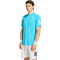 adidas Club Climacool 3-Streifen Tennisshirt Herren KB9728 - signal cyan S