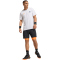 adidas Club Tennis Climacool 2in1 Trainingsshorts Herren KB9733 - black/pure orange S