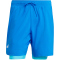 adidas Club Tennis Climacool 2in1 Trainingsshorts Herren KB9732 - glory blue S