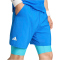 adidas Club Tennis Climacool 2in1 Trainingsshorts Herren KB9732 - glory blue S