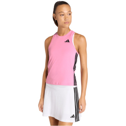 adidas Train Essentials 3-Streifen Workout Tanktop Damen KC2974 - st tropic bloom/black XS