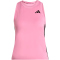 adidas Train Essentials 3-Streifen Workout Tanktop Damen KC2974 - st tropic bloom/black XS