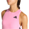 adidas Train Essentials 3-Streifen Workout Tanktop Damen KC2974 - st tropic bloom/black XS