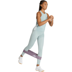 adidas Train Essentials 3-Streifen Workout Tanktop Damen KC2970 - wonder sage/white M