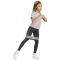 adidas Essentials 3-Streifen Workout Trainingsshirt Damen KC3026 - preloved fig/white XS