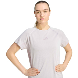 adidas Seamless Knitted Trainingsshirt Damen KE6866 - ice purple/preloved fig S