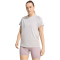 adidas Seamless Knitted Trainingsshirt Damen KE6866 - ice purple/preloved fig S