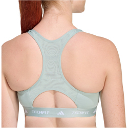 adidas TECHFIT Sport-BH Damen JZ4971 - wonder sage XS
