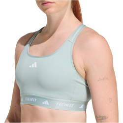 adidas TECHFIT Sport-BH Damen JZ4971 - wonder sage XS