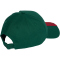 adidas 3-Streifen New Logo Baseball Cap KG0850 - team dark green/better scarlet 58 - 60 cm
