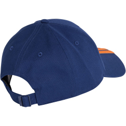 adidas 3-Streifen New Logo Baseball Cap KE5877 - dark blue/pure orange 54 - 60 cm
