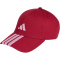 adidas 3-Streifen New Logo Baseball Cap KE5876 - active maroon/clear pink 54 - 60 cm