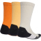 3er Pack adidas Performance Climacool Cushioned Crew Socken KD1775 - pure orange/semi ice tangerine/orbit grey 37-39