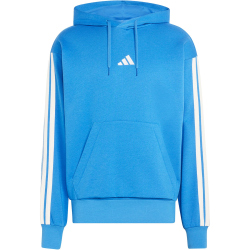 adidas Essentials 3-Streifen Hoodie Herren KT0549 - ray blue/off white S