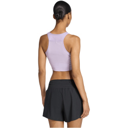 adidas Adizero Running Gel Pocket Cropped Laufshirt Damen...
