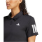 adidas Club Climacool 3-Streifen Poloshirt Damen JP1802 - black XS