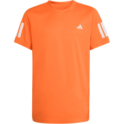 adidas Club 3-Streifen Tennisshirt Jungen KB9760 - pure orange 128