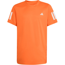 adidas Club 3-Streifen Tennisshirt Jungen KB9760 - pure orange 128