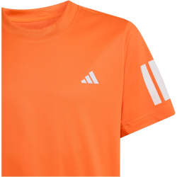 adidas Club 3-Streifen Tennisshirt Jungen KB9760 - pure orange 128